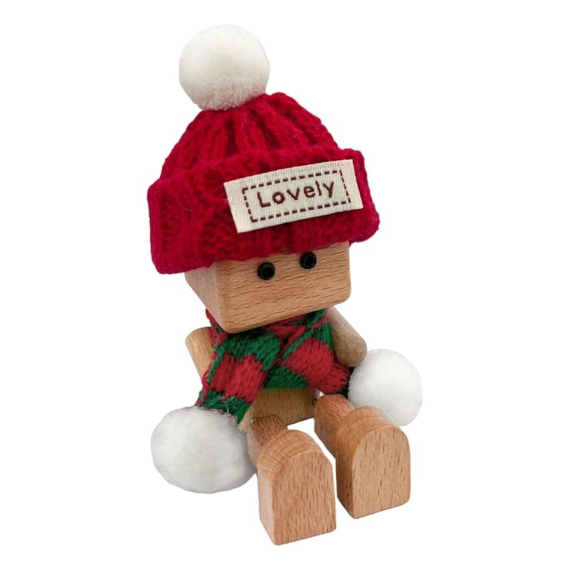 Shaking Wooden Man Figurine Shaking Feet Wooden Doll with Knit Santa Hat and Scarf Funny Car Interior Decorations Gift красный
Shaking Wooden Man Figurine Shaking Feet Wooden Doll with Knit Santa Hat and Scarf Funny Car Interior Decorations Gift красный