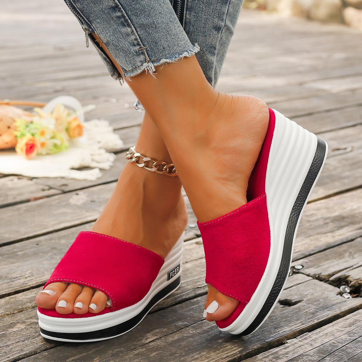 2025 Новая Мода Рыбий Носок Клиновидный Каблук Модные Повседневные Женские Сандалии с Ремешками 42 красный
2025 Новая Мода Рыбий Носок Клиновидный Каблук Модные Повседневные Женские Сандалии с Ремешками 42 красный