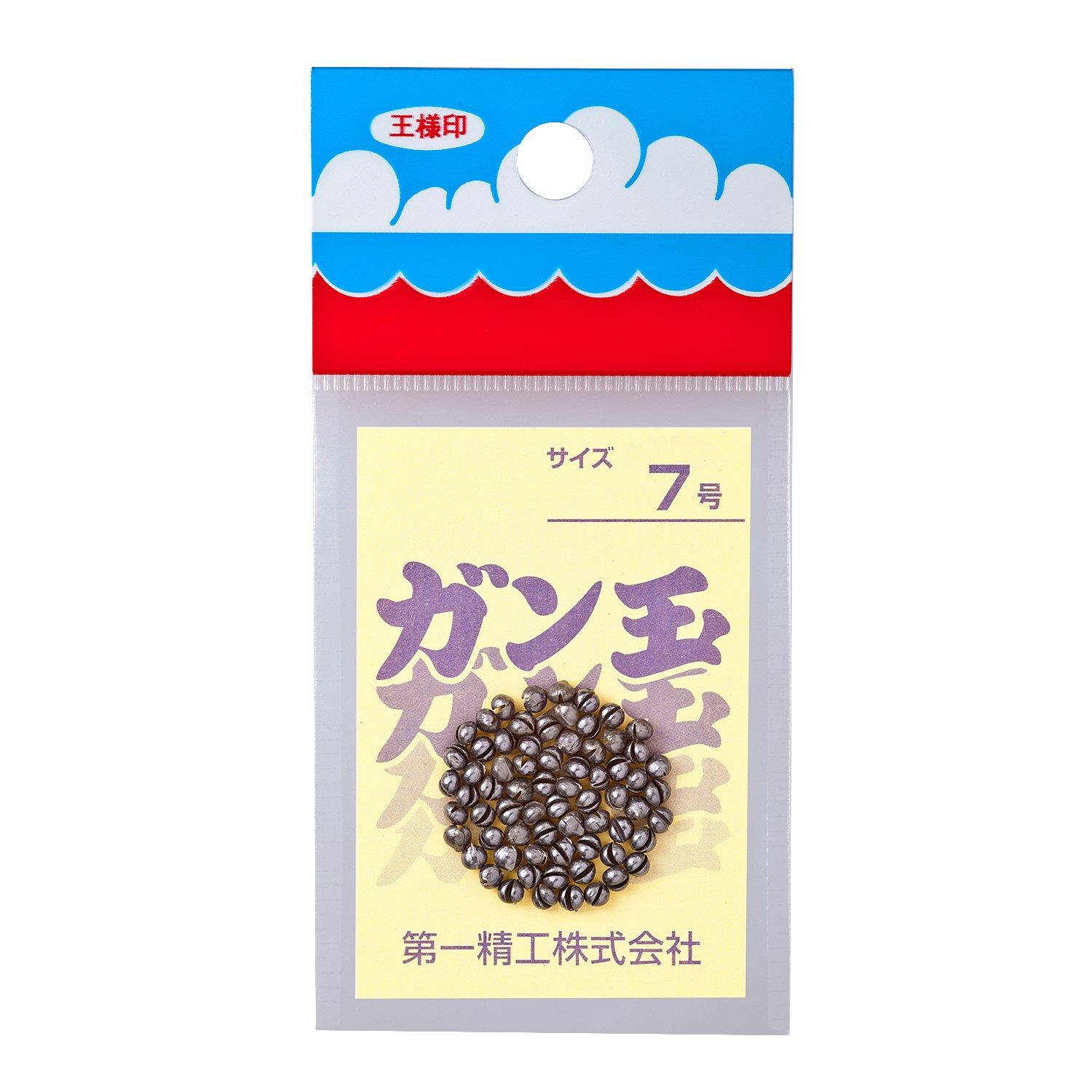 Daiichi Seiko Fishing Weight Gundama 50 Yen No. 7 22042 Black
Daiichi Seiko Fishing Weight Gundama 50 Yen No. 7 22042 Black