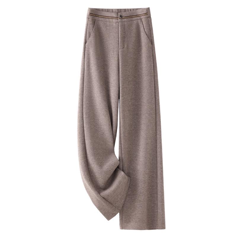 Women s 2024 Khaki Herringbone Wool Blend Pants: New Autumn/Winter Casual Narrow, Wide & Straight Leg Styles L
Women s 2024 Khaki Herringbone Wool Blend Pants: New Autumn/Winter Casual Narrow, Wide & Straight Leg Styles L