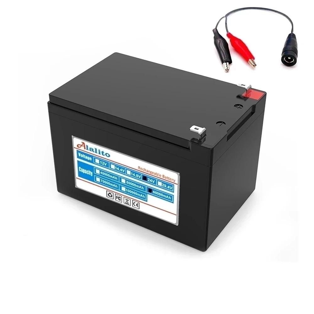 24 В 7s4p 50000 мАч высокая мощность 50ah 18650 литиевая батарея с Bms 29, 4 В аккумулятор для электрического велосипеда для различных инструментов + зарядное устройство 
24 В 7s4p 50000 мАч высокая мощность 50ah 18650 литиевая батарея с Bms 29, 4 В аккумулятор для электрического велосипеда для различных инструментов + зарядное устройство