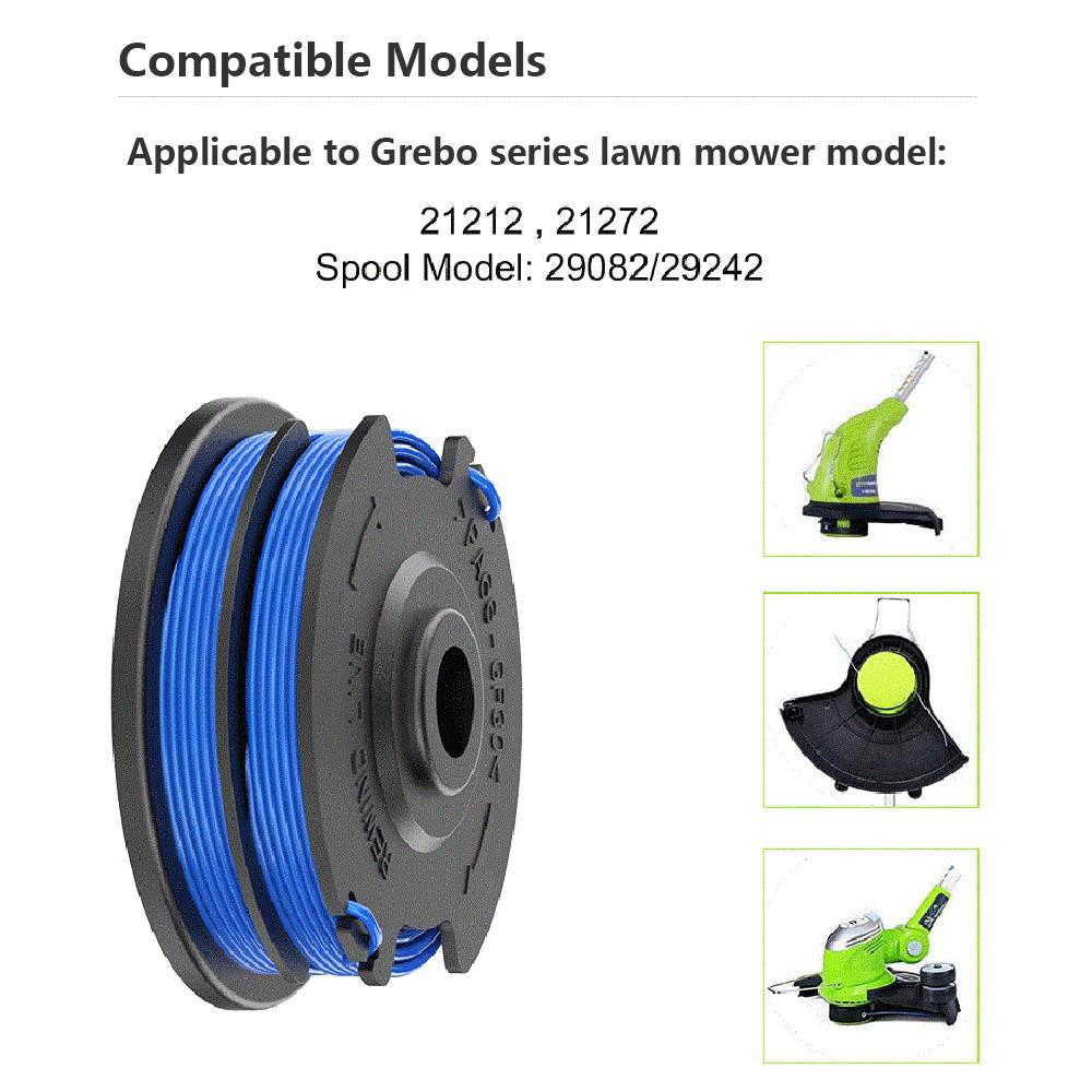 1Pc For Greenworks Lawn Mower Replacement Nylon Rope Line Spool,29082/29242 Type A
1Pc For Greenworks Lawn Mower Replacement Nylon Rope Line Spool,29082/29242 Type A