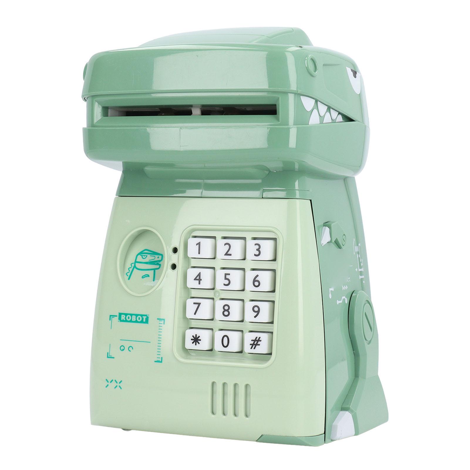 Kids Money Bank Dinosaur Design Password Large Capacity Electronic Bank for Kids Education Decoration
Kids Money Bank Dinosaur Design Password Large Capacity Electronic Bank for Kids Education Decoration