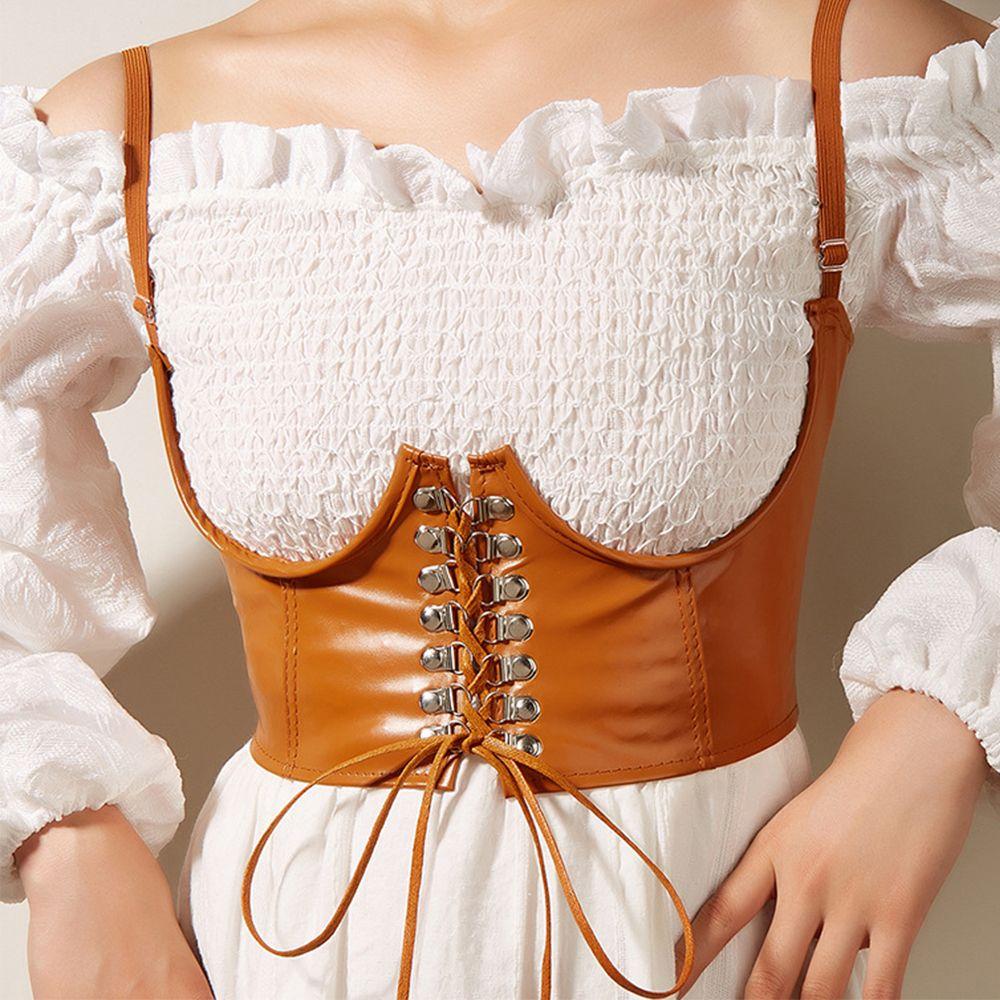 Ring Adjustable Waistband Solid Color With Shoulder Strap Female Waist Belt Corset Belt Cummerbund чорний
Ring Adjustable Waistband Solid Color With Shoulder Strap Female Waist Belt Corset Belt Cummerbund чорний