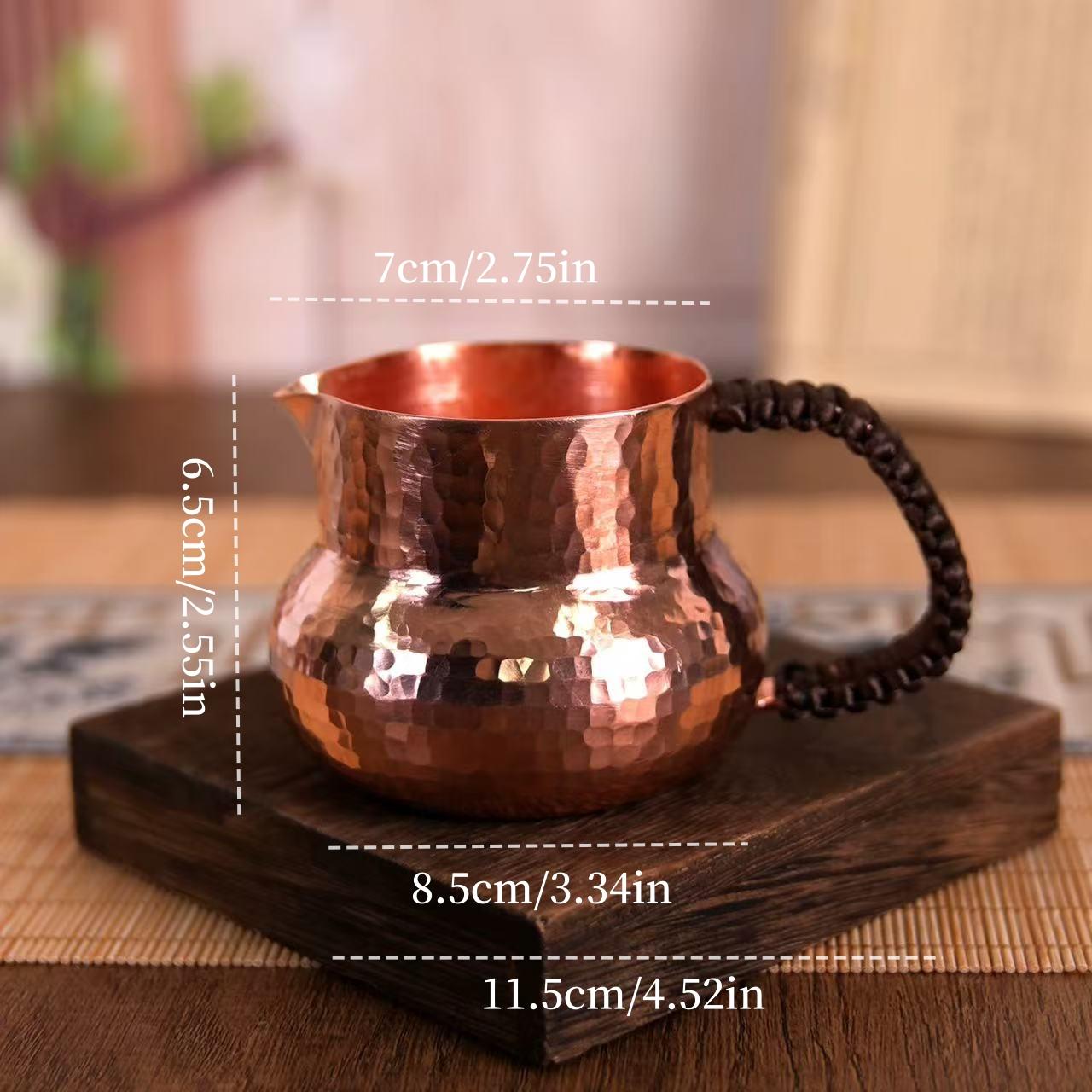 Handcrafted Pure Copper Coffee Mug Creativity Retro Weave Handle Moscow Water Mule Breakfast Cup Moscow Drinkware Tableware 200ml
Handcrafted Pure Copper Coffee Mug Creativity Retro Weave Handle Moscow Water Mule Breakfast Cup Moscow Drinkware Tableware 200ml