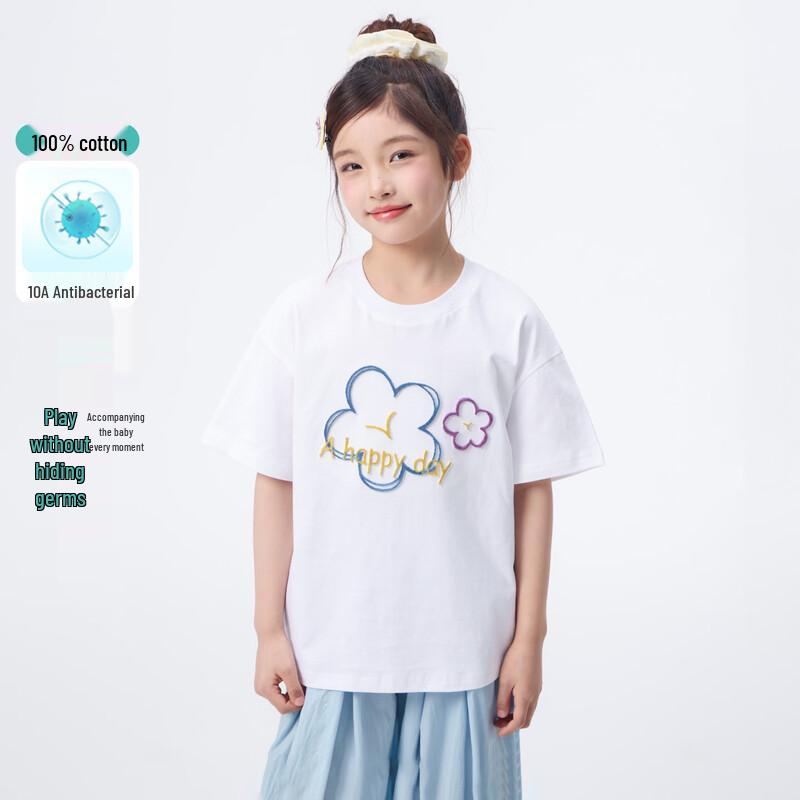 Xiao Yin Man Girls 10A Anti-Bacterial Cotton T-Shirt 160
Xiao Yin Man Girls 10A Anti-Bacterial Cotton T-Shirt 160