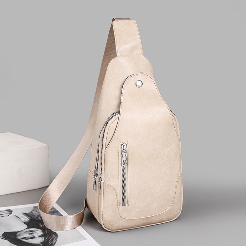 Women Messenger Bags PU Leather Traveling Chest Bag Fashion Casual Portable Solid Color Adjustable Strap for Outdoor Hiking
Women Messenger Bags PU Leather Traveling Chest Bag Fashion Casual Portable Solid Color Adjustable Strap for Outdoor Hiking