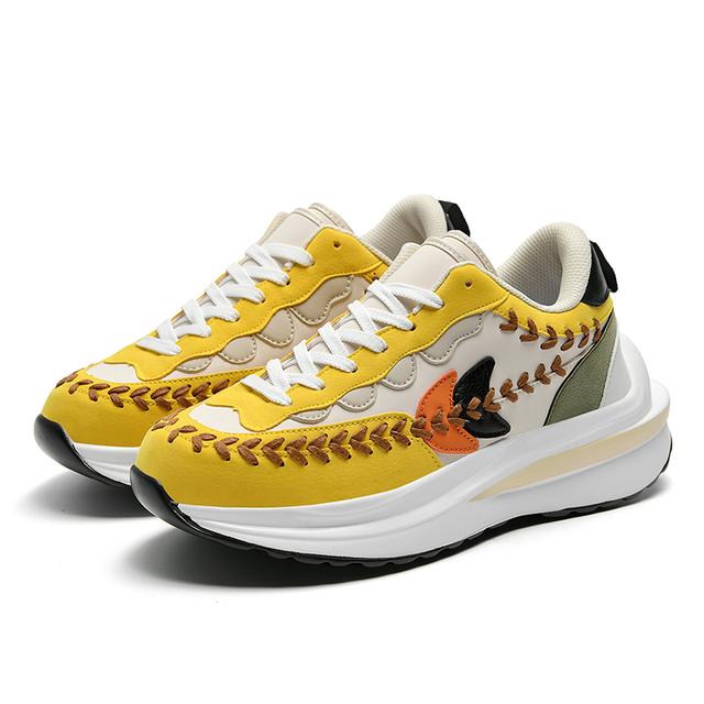 Уличная трендовая обувь для пар. Спортивная обувь на открытом воздухе. Мужская и женская обувь с вышивкой. Дышащие легкие кроссовки. 38 жёлтый
Уличная трендовая обувь для пар. Спортивная обувь на открытом воздухе. Мужская и женская обувь с вышивкой. Дышащие легкие кроссовки. 38 жёлтый