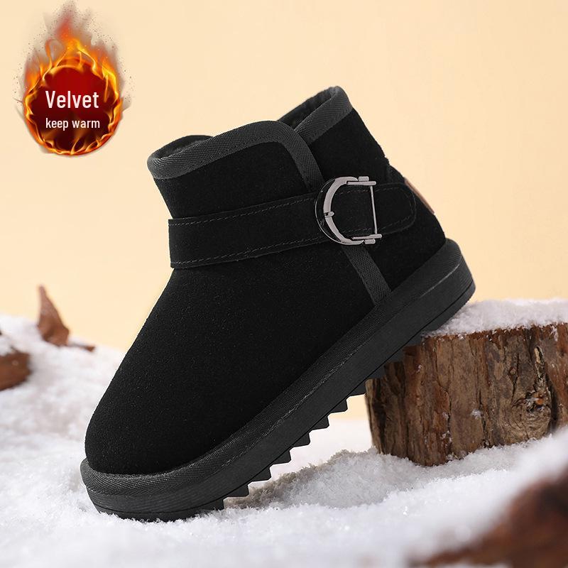 Children s Leather Winter Boots 2025 Style - Boys Large Warm, Non-Slip Snow Boots with Thick Cotton and Velvet Lining 34 чорний
Children s Leather Winter Boots 2025 Style - Boys Large Warm, Non-Slip Snow Boots with Thick Cotton and Velvet Lining 34 чорний