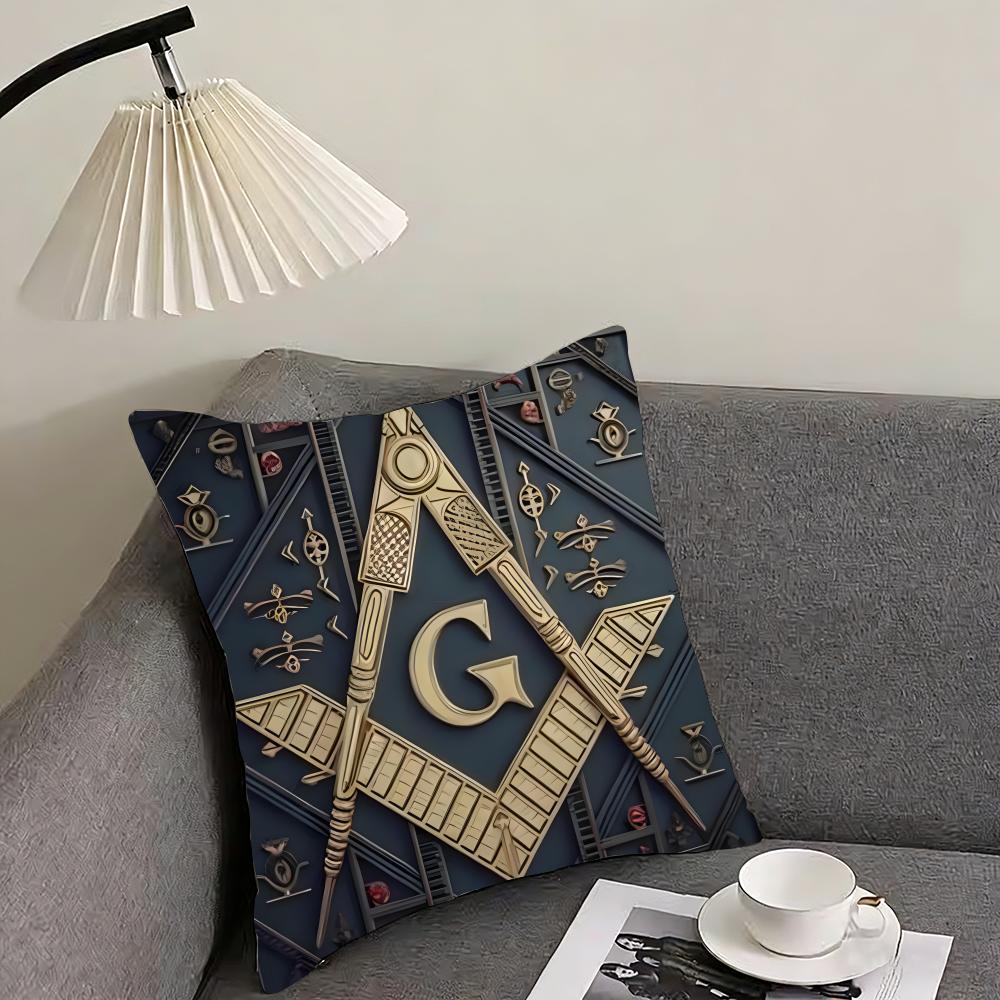 FFreemasonry Logo Cushion Cover Pillowcase Ultra Soft Skin Friendly Fabric Cloud Like Comfort Concealed Zipper 30x30cm
FFreemasonry Logo Cushion Cover Pillowcase Ultra Soft Skin Friendly Fabric Cloud Like Comfort Concealed Zipper 30x30cm