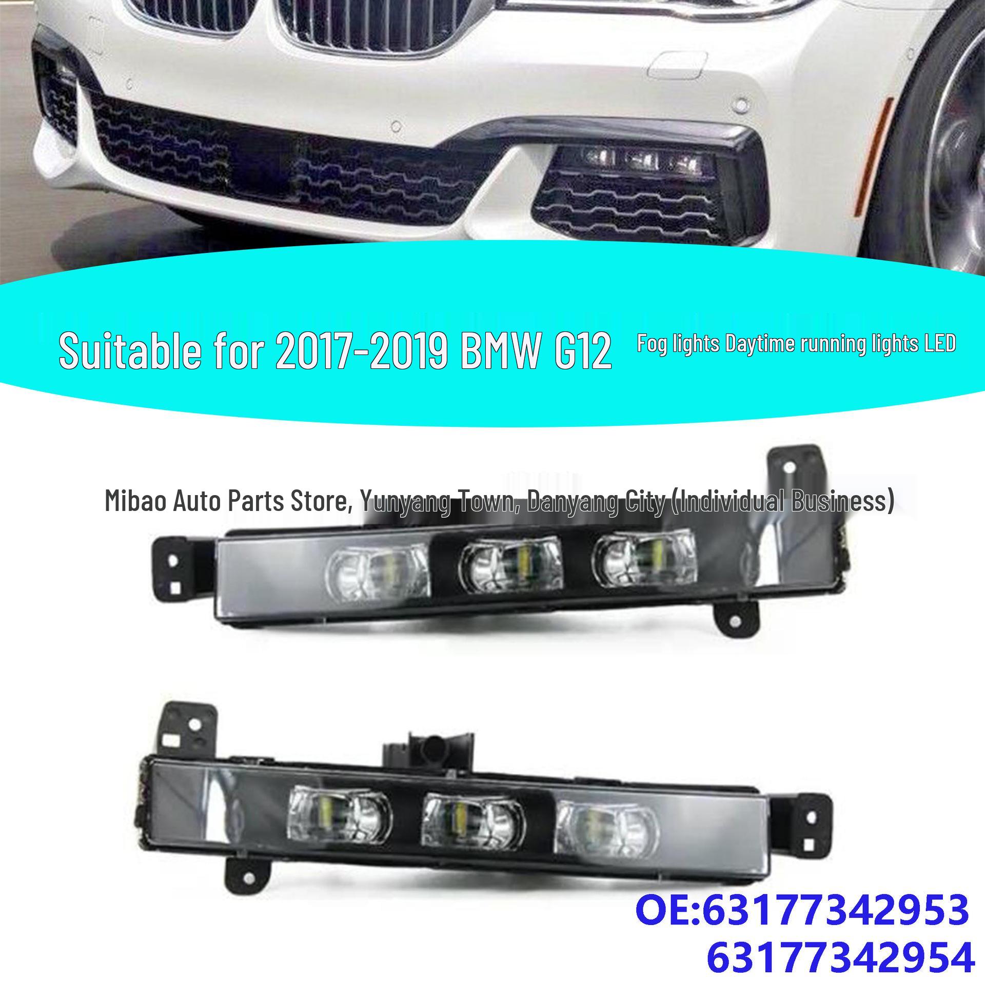 BMW 7 Series G11/G12 LED Fog/Daytime Running Light 63177342953/54. Driver side
BMW 7 Series G11/G12 LED Fog/Daytime Running Light 63177342953/54. Driver side