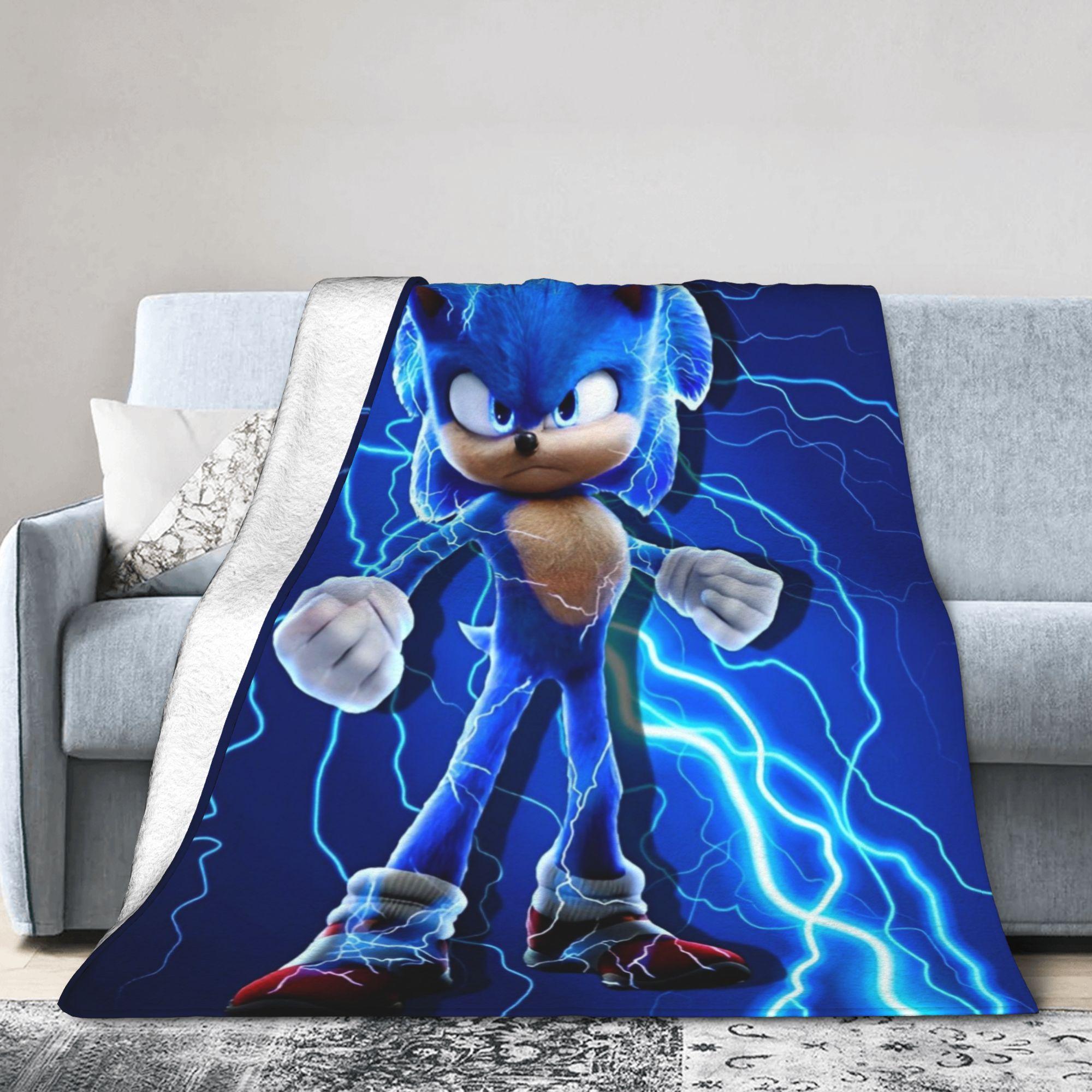 Shadow Game Blankets Soniced Cartoon Flannel Awesome Soft Throw Blanket for Chair Covering Sofa Spring/Autumn 80x60in
Shadow Game Blankets Soniced Cartoon Flannel Awesome Soft Throw Blanket for Chair Covering Sofa Spring/Autumn 80x60in