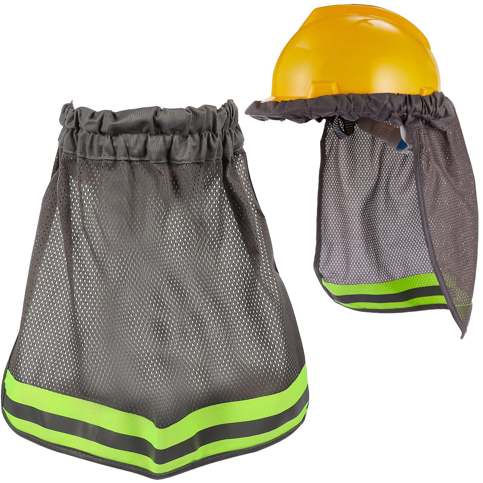 Gray Breathable Mesh Reflective Hat Cover Hard Hat Neck Shade Safety Construction Visor Protective Gear Polyester Material сірий
Gray Breathable Mesh Reflective Hat Cover Hard Hat Neck Shade Safety Construction Visor Protective Gear Polyester Material сірий