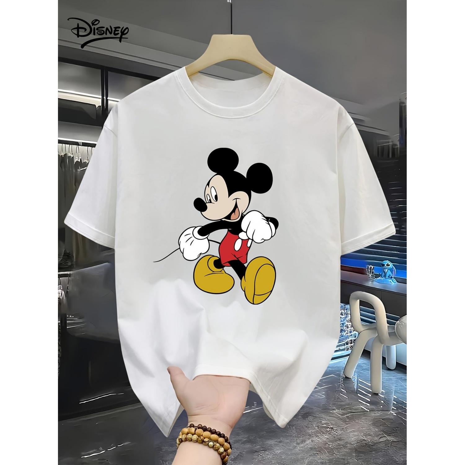 Хлопковая футболка с принтом Микки Мауса от Disney 2026 Мужская Летняя Новая Уличная Мода Хип-Хоп Повседневная Свободная Y2K Топ с Коротким Рукавом S чёрный
Хлопковая футболка с принтом Микки Мауса от Disney 2026 Мужская Летняя Новая Уличная Мода Хип-Хоп Повседневная Свободная Y2K Топ с Коротким Рукавом S чёрный