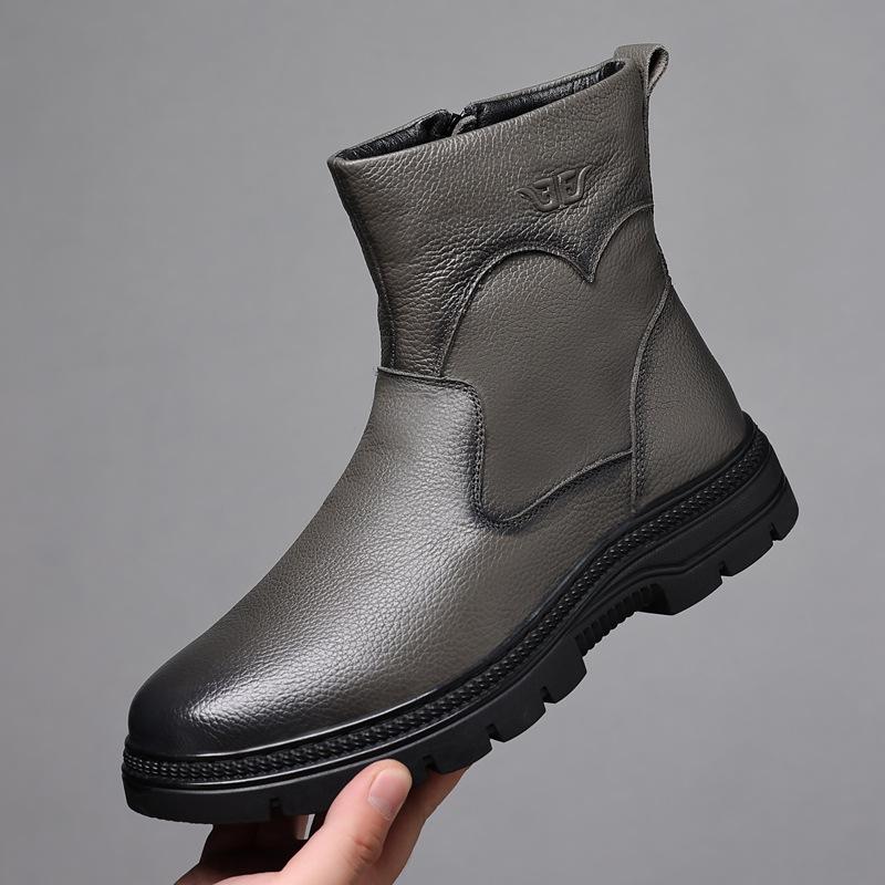 Зимняя мужская хлопковая обувь шерсть кожа уличный бархат теплая высокая кожаная обувь зимние ботинки мужская обувь 44
Зимняя мужская хлопковая обувь шерсть кожа уличный бархат теплая высокая кожаная обувь зимние ботинки мужская обувь 44