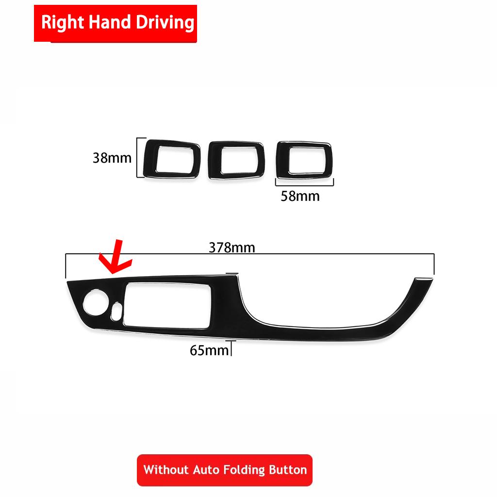 Car Door Window Switch Frame Cover Trim Piano Black Stickers Kit For BMW 3 Series E90 2005-2012 Car Interior Accessories LHD&RHD
Car Door Window Switch Frame Cover Trim Piano Black Stickers Kit For BMW 3 Series E90 2005-2012 Car Interior Accessories LHD&RHD
