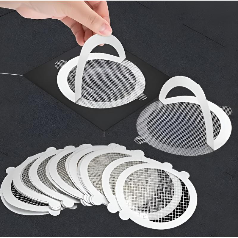 10pcs Shower Drain Hair Catcher Anti-Clog Mesh Filter and Adhesive Easy Installation, Round Drains, Shower Hair Stopper and Mesh Filter Sticker 10pcs
10pcs Shower Drain Hair Catcher Anti-Clog Mesh Filter and Adhesive Easy Installation, Round Drains, Shower Hair Stopper and Mesh Filter Sticker 10pcs