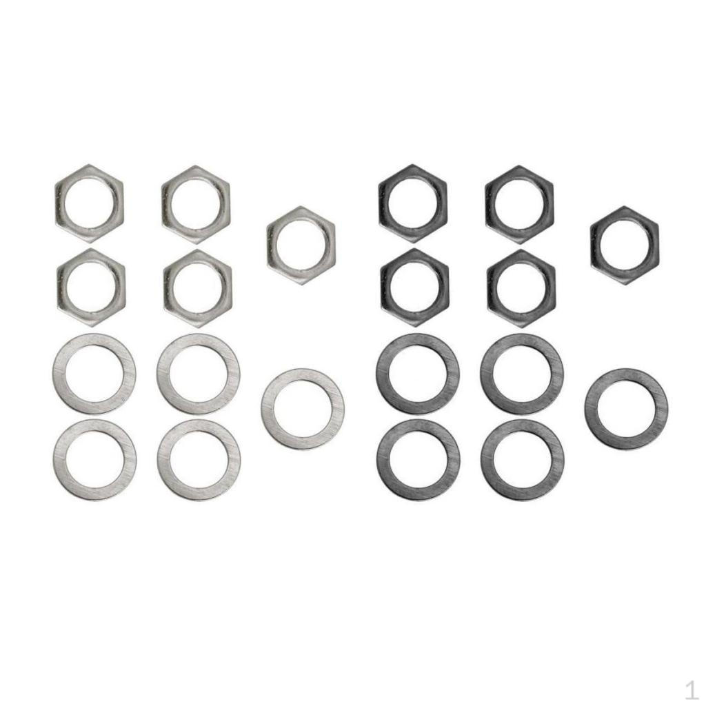 10 штук Железные Гайки Выходного Гнезда для Электрогитары Баса M9 с Шайбами
10 штук Железные Гайки Выходного Гнезда для Электрогитары Баса M9 с Шайбами