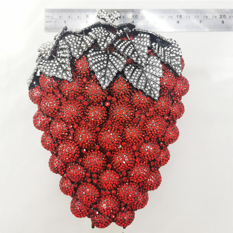 WHTUOHENG Crystal Evening Clutch Bag Luxury Wedding Bridal Handbags Women Diamond Party Dinner Handbags Rhinestone Purses Bags 17.5cmX13cmX8cm
WHTUOHENG Crystal Evening Clutch Bag Luxury Wedding Bridal Handbags Women Diamond Party Dinner Handbags Rhinestone Purses Bags 17.5cmX13cmX8cm