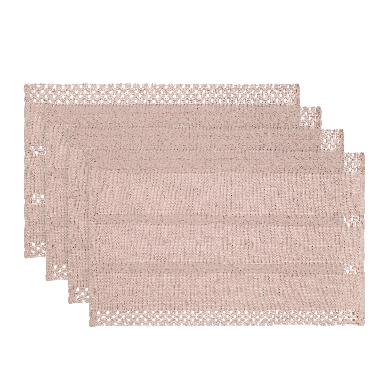 Pink Farmhouse Woven Rustic Hollow Placemats Set of 4,12x18 Inch Seasonal Holiday Table Mats Party Kitchen Dining Decoration 12 x 18 , 4 Pcs
Pink Farmhouse Woven Rustic Hollow Placemats Set of 4,12x18 Inch Seasonal Holiday Table Mats Party Kitchen Dining Decoration 12 x 18 , 4 Pcs