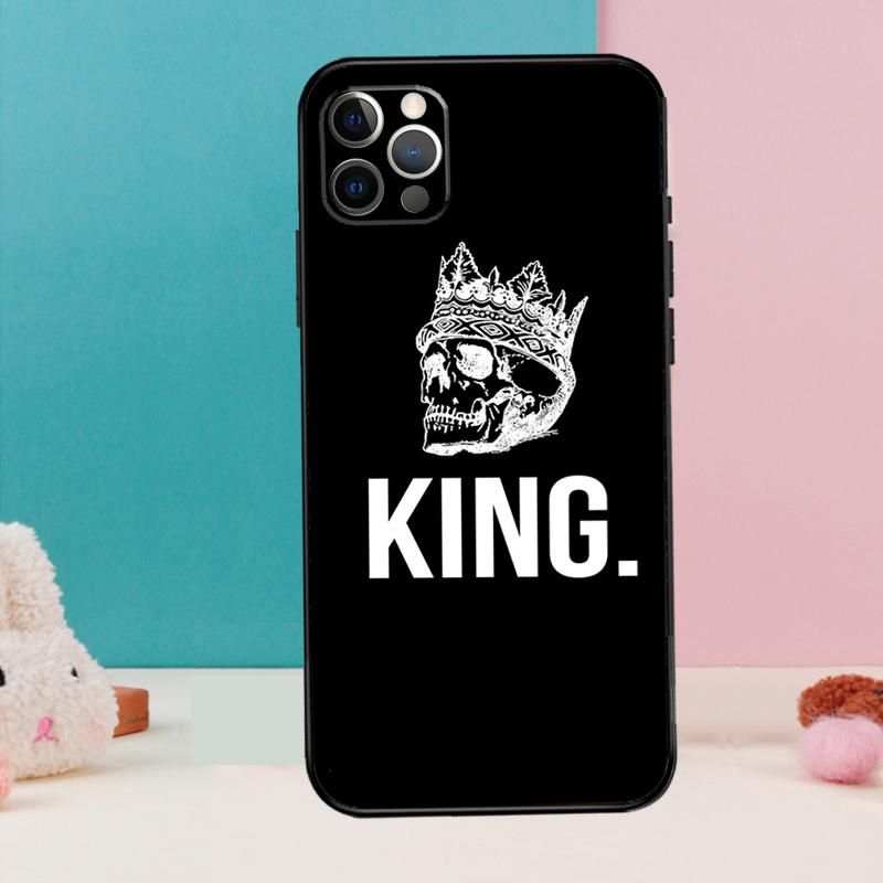Cute King Queen Crown Phone Case For iPhone 17 Air 16 15 14 13 11 12 Pro Max 12 13 mini 15 16 Plus 16e Cover Coque iPhone 12 Pro
Cute King Queen Crown Phone Case For iPhone 17 Air 16 15 14 13 11 12 Pro Max 12 13 mini 15 16 Plus 16e Cover Coque iPhone 12 Pro