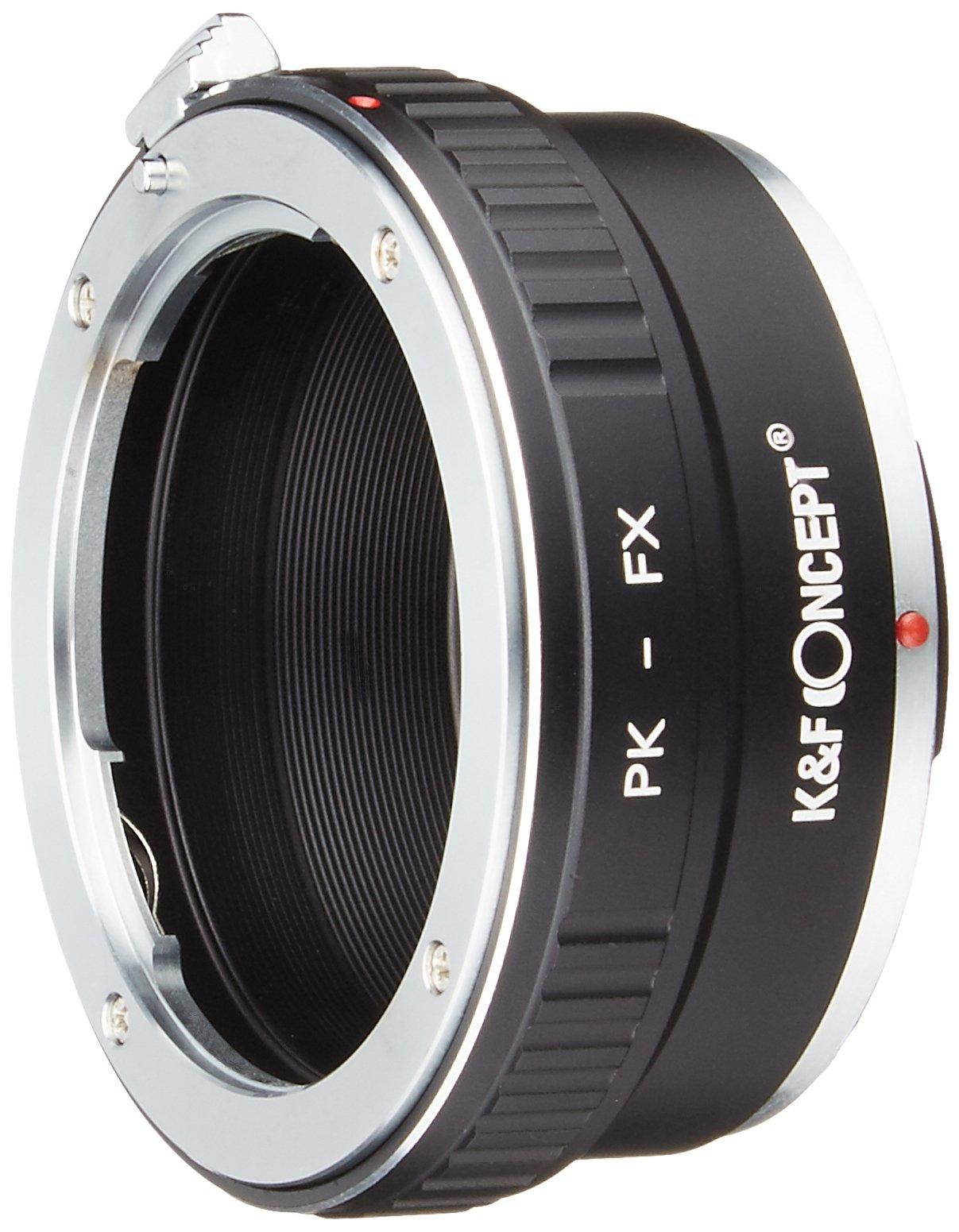 Concept Lens Mount Adapter K Mount Lens to Fujifilm X Mount K&F KF-PKX (Pentax Converter)
Concept Lens Mount Adapter K Mount Lens to Fujifilm X Mount K&F KF-PKX (Pentax Converter)
