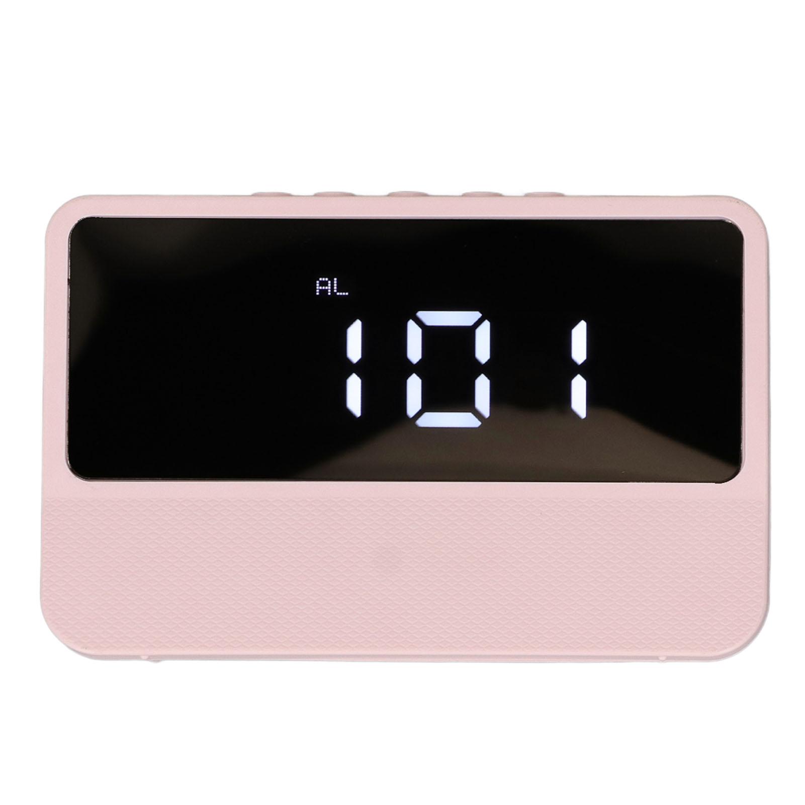LED Mirror Alarm Clock 2 Levels Brightness Digital Alarm Clock with Snooze and Temperature Display
LED Mirror Alarm Clock 2 Levels Brightness Digital Alarm Clock with Snooze and Temperature Display
