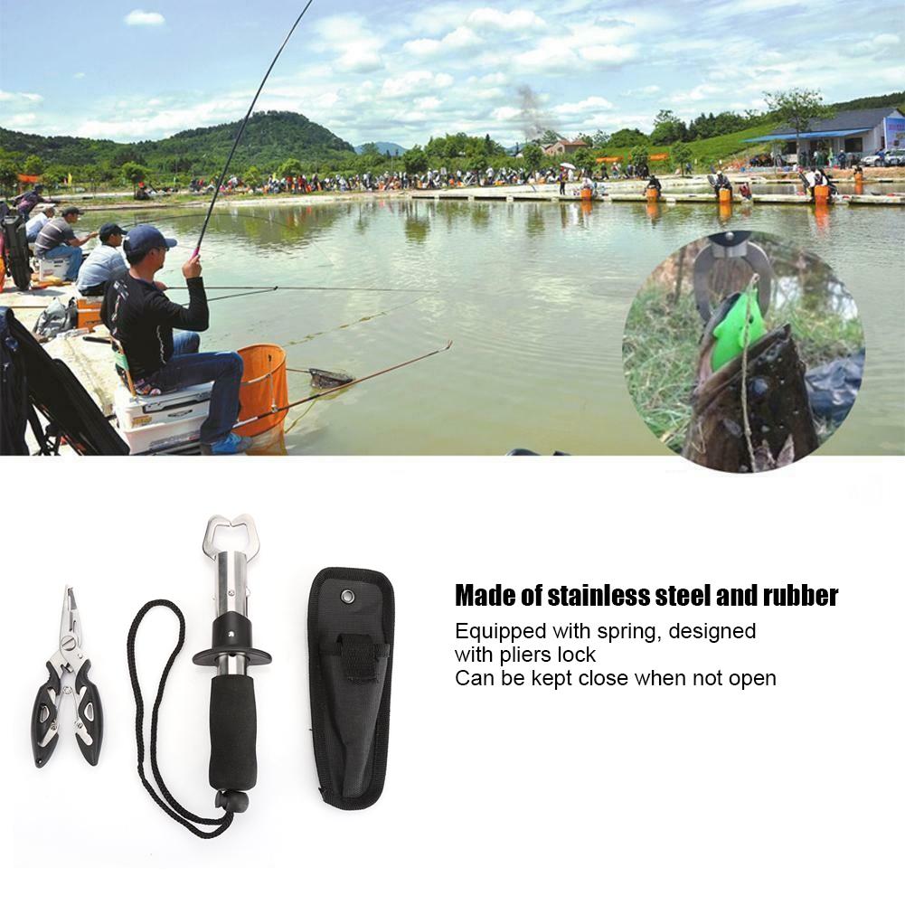 Stainless Steel Straight Handle Fishing Control Grip Small Pliers Multifunction Combination Tool Kit
Stainless Steel Straight Handle Fishing Control Grip Small Pliers Multifunction Combination Tool Kit