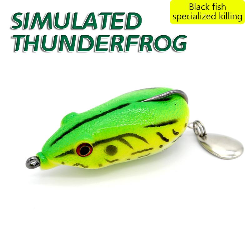 Имитация Thunder Frog Road Runner Bait 5.5Cm/13G Noise Piece Floating Blackfish Special Kill as the picture
Имитация Thunder Frog Road Runner Bait 5.5Cm/13G Noise Piece Floating Blackfish Special Kill as the picture