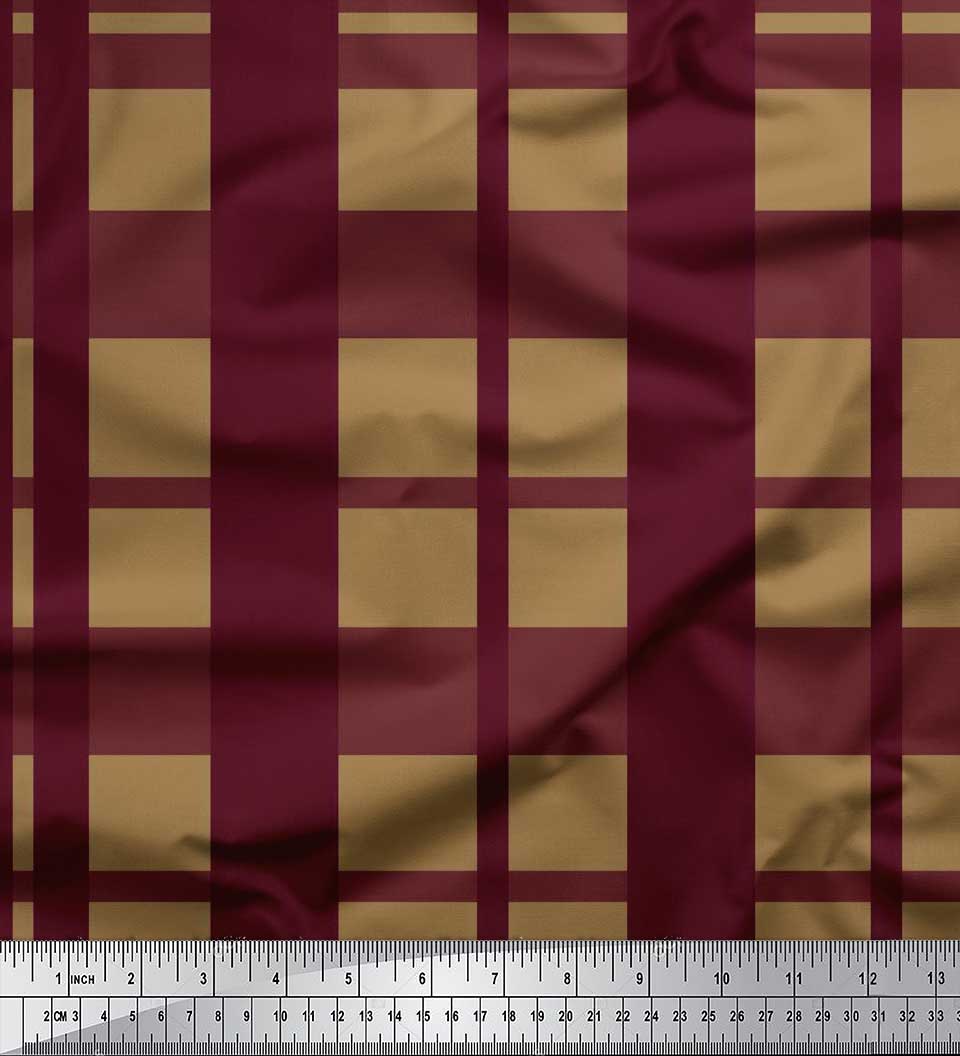 Тканина з атласного шовку Soimoi. Тканина з принтом у клітинку на метр шириною 42 дюйма 42 Inch Wide - Satin Silk коричневий
Тканина з атласного шовку Soimoi. Тканина з принтом у клітинку на метр шириною 42 дюйма 42 Inch Wide - Satin Silk коричневий