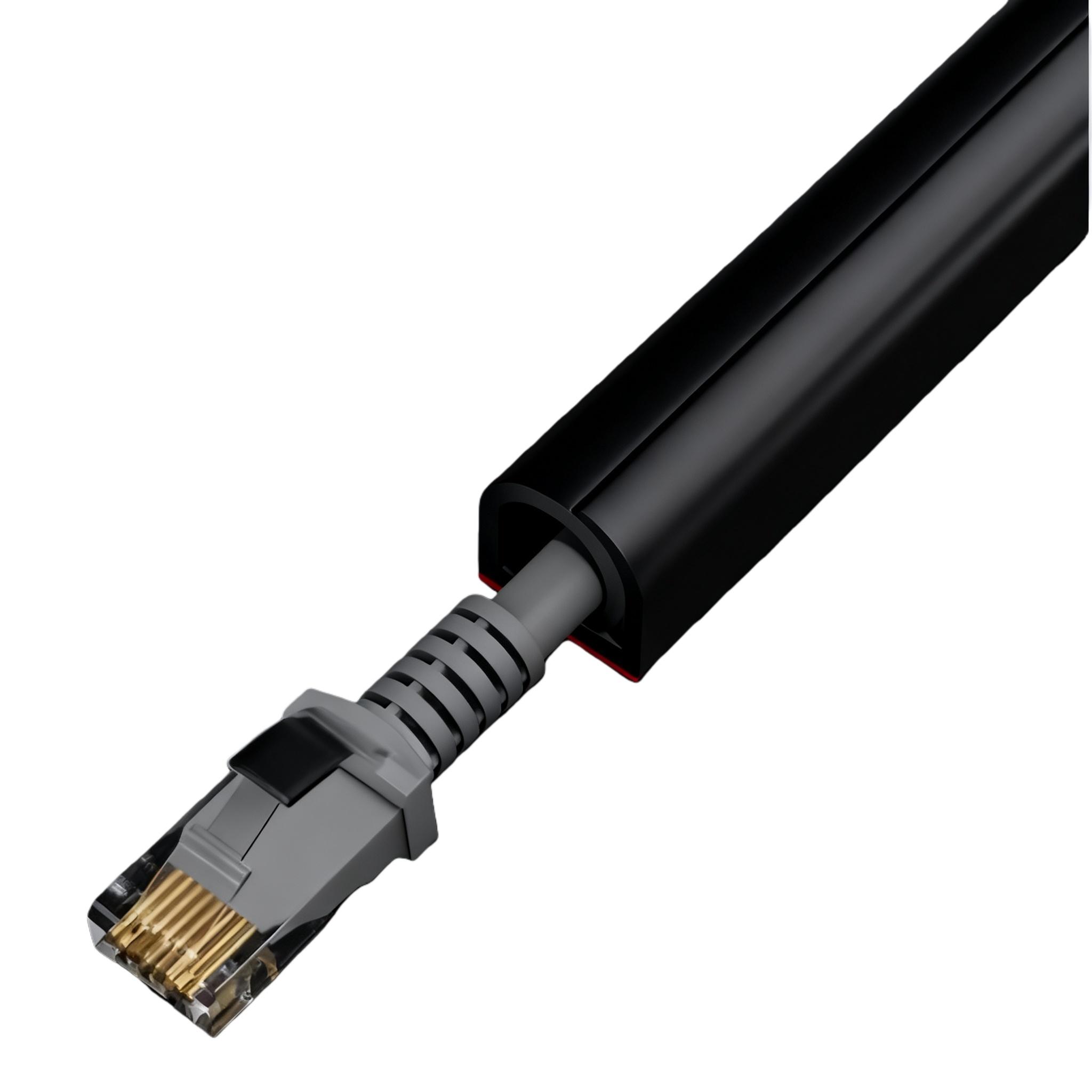 1pc Self-Adhesive PVC Cable Management Tube, Invisible Floor Wire Cover for Desk, Wall & Floor Installation, Home Decor Cable C 1m чорний
1pc Self-Adhesive PVC Cable Management Tube, Invisible Floor Wire Cover for Desk, Wall & Floor Installation, Home Decor Cable C 1m чорний