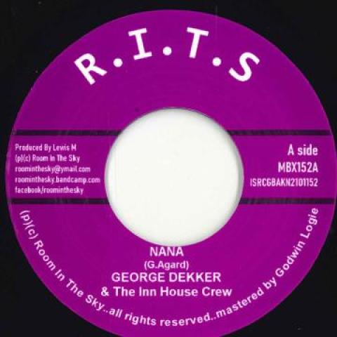 7inch Record GEORGE DEKKER (JOHNNY MELODY) - Nana / It Sweet Sa MBX152 Room In The Sky 2021 UK Reggae, Ska & Dub
7inch Record GEORGE DEKKER (JOHNNY MELODY) - Nana / It Sweet Sa MBX152 Room In The Sky 2021 UK Reggae, Ska & Dub