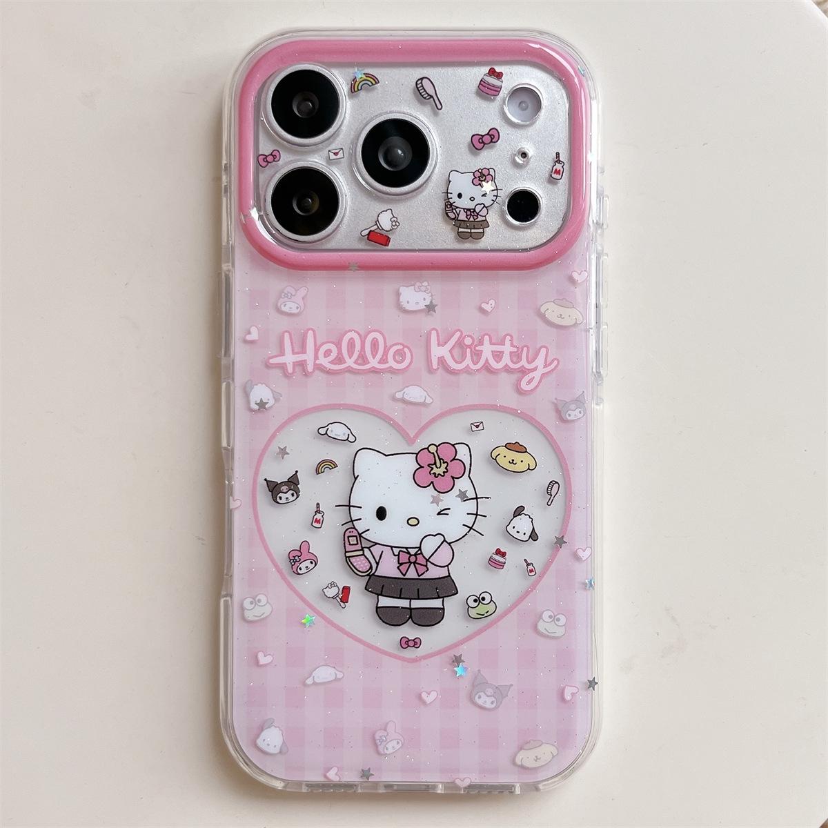 Sanrio Heart KT Cat Anti-Fall Case for iPhone 14/13/12/11/10 Pro Max iPhone 14
Sanrio Heart KT Cat Anti-Fall Case for iPhone 14/13/12/11/10 Pro Max iPhone 14