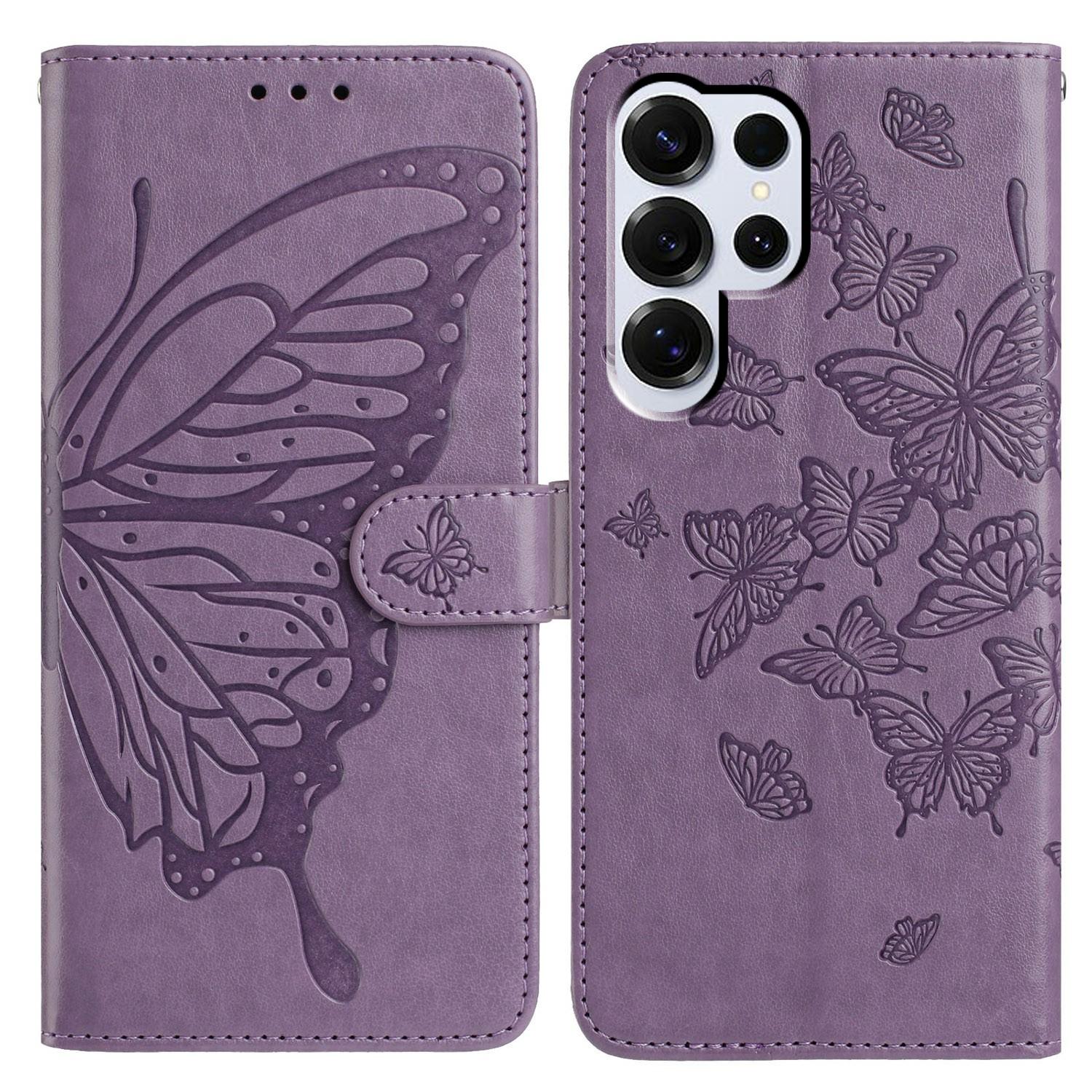 For Samsung Galaxy S25 Ultra Case Butterfly Imprinted Wallet Stand PU Leather Flip Phone Cover with Strap H
For Samsung Galaxy S25 Ultra Case Butterfly Imprinted Wallet Stand PU Leather Flip Phone Cover with Strap H