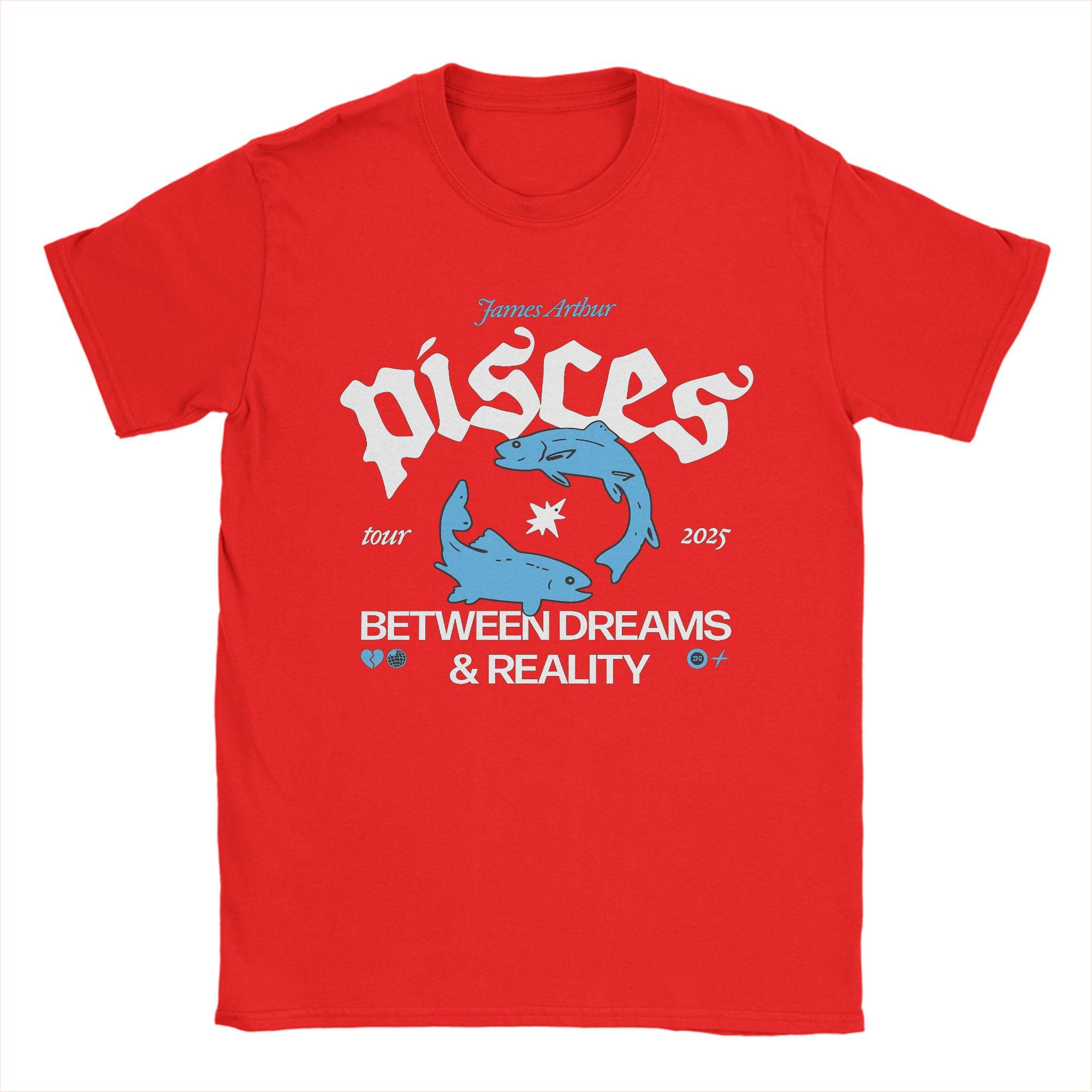 Unisex TShirts James Arthur Pisces Casual Pure Cotton Tees Short Sleeve T Shirts Crew Neck Clothes Plus Size S
Unisex TShirts James Arthur Pisces Casual Pure Cotton Tees Short Sleeve T Shirts Crew Neck Clothes Plus Size S