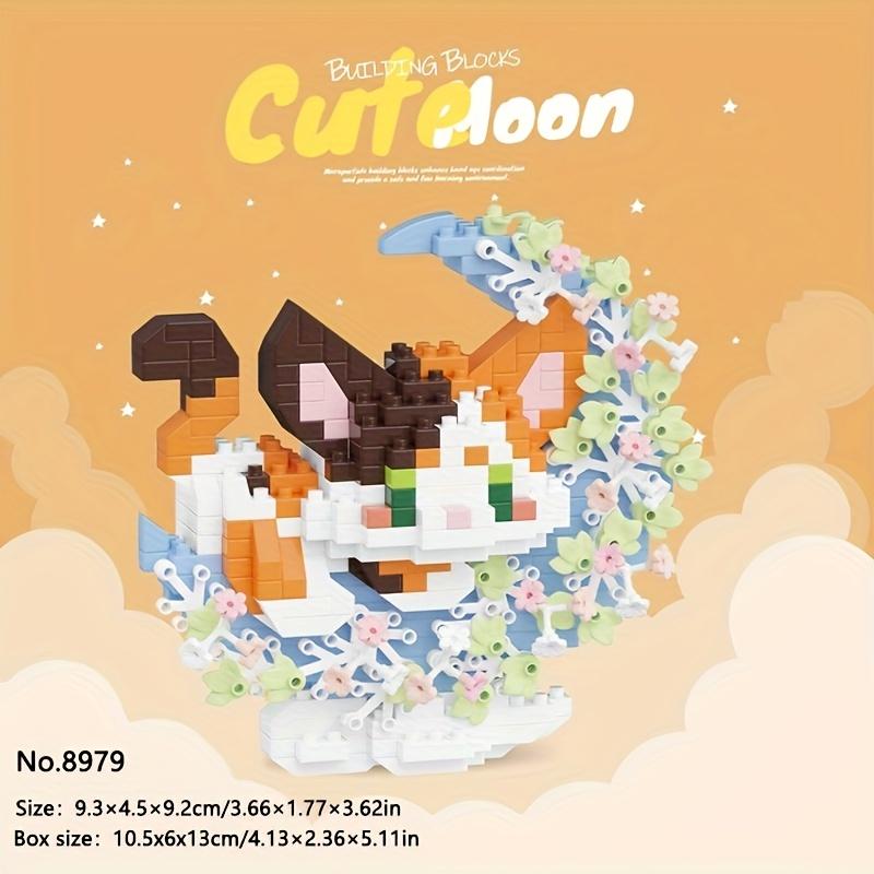 Mini Anime Animals Series Building Blocks Set Flower and Moonlight Kawaii Small Cat Pig Fox Dog DIY Bricks Wholesale Gifts 6+
Mini Anime Animals Series Building Blocks Set Flower and Moonlight Kawaii Small Cat Pig Fox Dog DIY Bricks Wholesale Gifts 6+