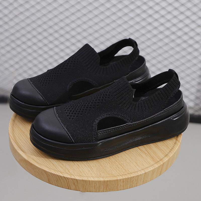 Platform sandals women s summer hollowed out new breathable niche casual one-pedal muffin sports board shoes women s tide 42 чорний
Platform sandals women s summer hollowed out new breathable niche casual one-pedal muffin sports board shoes women s tide 42 чорний
