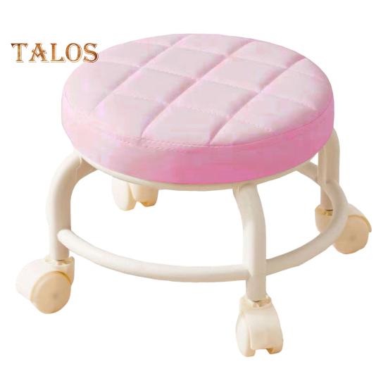 Низкий табурет на роликах с вращающимися на 360 градусов колесами, сиденье из искусственной кожи с подушкой на роликах и металлическими ножками, прочный вращающийся табурет для сидения розовый
Низкий табурет на роликах с вращающимися на 360 градусов колесами, сиденье из искусственной кожи с подушкой на роликах и металлическими ножками, прочный вращающийся табурет для сидения розовый