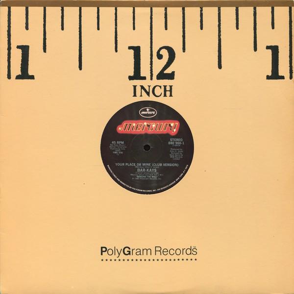 12-дюймовая пластинка BAR-KAYS - Your Place Or Mine 8809661 Mercury 1985 US Танцевальная и Электронная Б/У
12-дюймовая пластинка BAR-KAYS - Your Place Or Mine 8809661 Mercury 1985 US Танцевальная и Электронная Б/У
