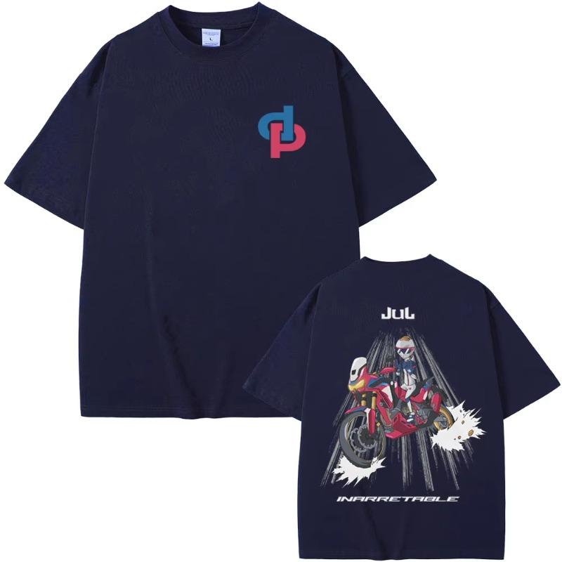 France Rapper Jul Album Inarretable Tour T Shirts Men Women Hip Hop T-shirt Men s Fashion Trend Short Sleeve T-shirts XXL
France Rapper Jul Album Inarretable Tour T Shirts Men Women Hip Hop T-shirt Men s Fashion Trend Short Sleeve T-shirts XXL