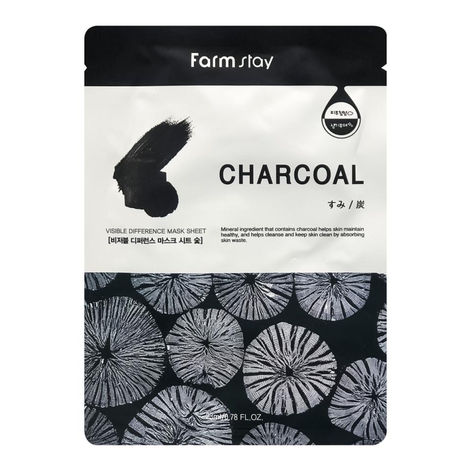 FarmStay Visible Difference Mask Sheet Charcoal Увлажняющая маска для лица с древесным углем
FarmStay Visible Difference Mask Sheet Charcoal Увлажняющая маска для лица с древесным углем