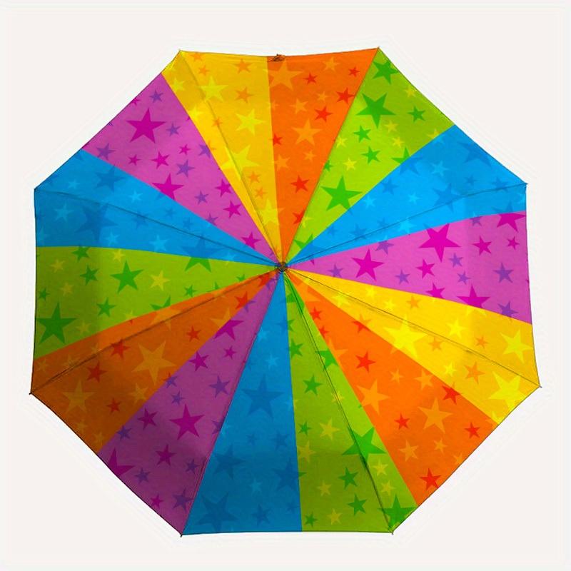 1pc Star Pattern Automatic Open/Close Umbrella, Umbrella with cartoon Design, Portable Compact Umbrella for Men & Women, Good Holiday Gift y
1pc Star Pattern Automatic Open/Close Umbrella, Umbrella with cartoon Design, Portable Compact Umbrella for Men & Women, Good Holiday Gift y