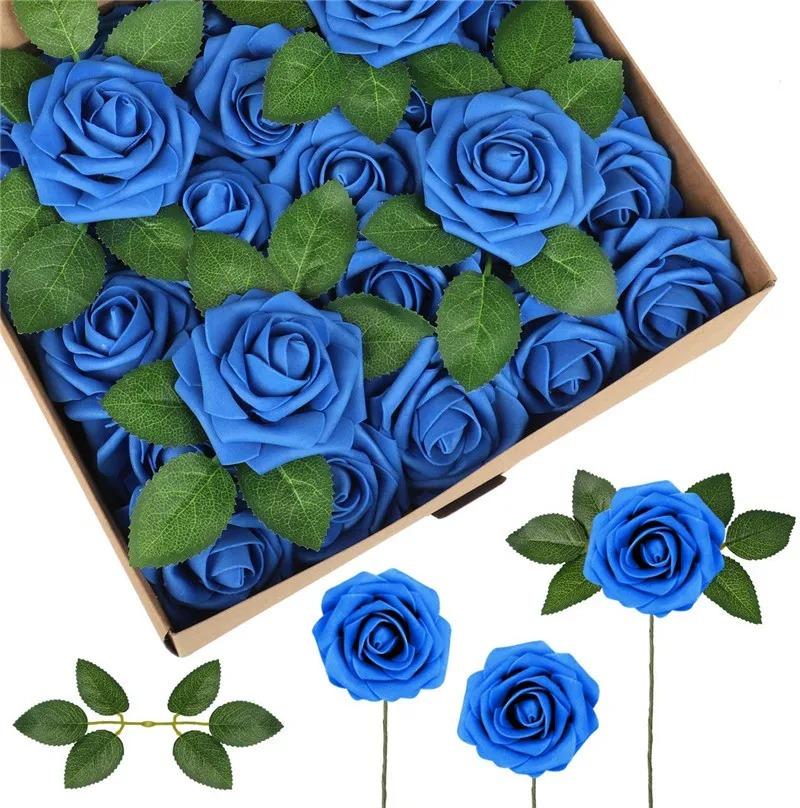 Rose Artificial Flowers 15/25/100pcs Foam Fake Roses Wedding Bouquets Centerpieces Mothers Day Valentines Gifts Party Decoration 25PCS no box leaves
Rose Artificial Flowers 15/25/100pcs Foam Fake Roses Wedding Bouquets Centerpieces Mothers Day Valentines Gifts Party Decoration 25PCS no box leaves