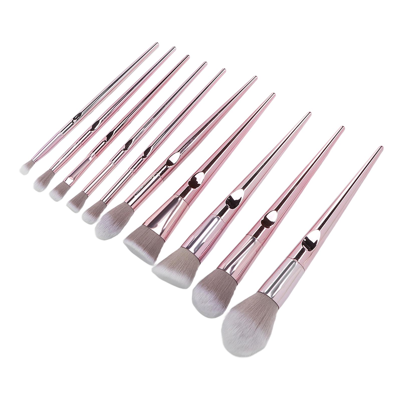 10pcs Makeup Brushes Set Soft Thumb Handle Powder Eye Shadow Highlight Brushes Champaign Gold
10pcs Makeup Brushes Set Soft Thumb Handle Powder Eye Shadow Highlight Brushes Champaign Gold