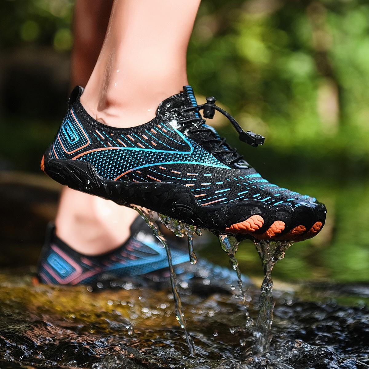 Creek walking shoes outdoor hiking swimming wading shoes men s beach shoes quick-drying non-slip five-finger shoes women 35 чорний
Creek walking shoes outdoor hiking swimming wading shoes men s beach shoes quick-drying non-slip five-finger shoes women 35 чорний