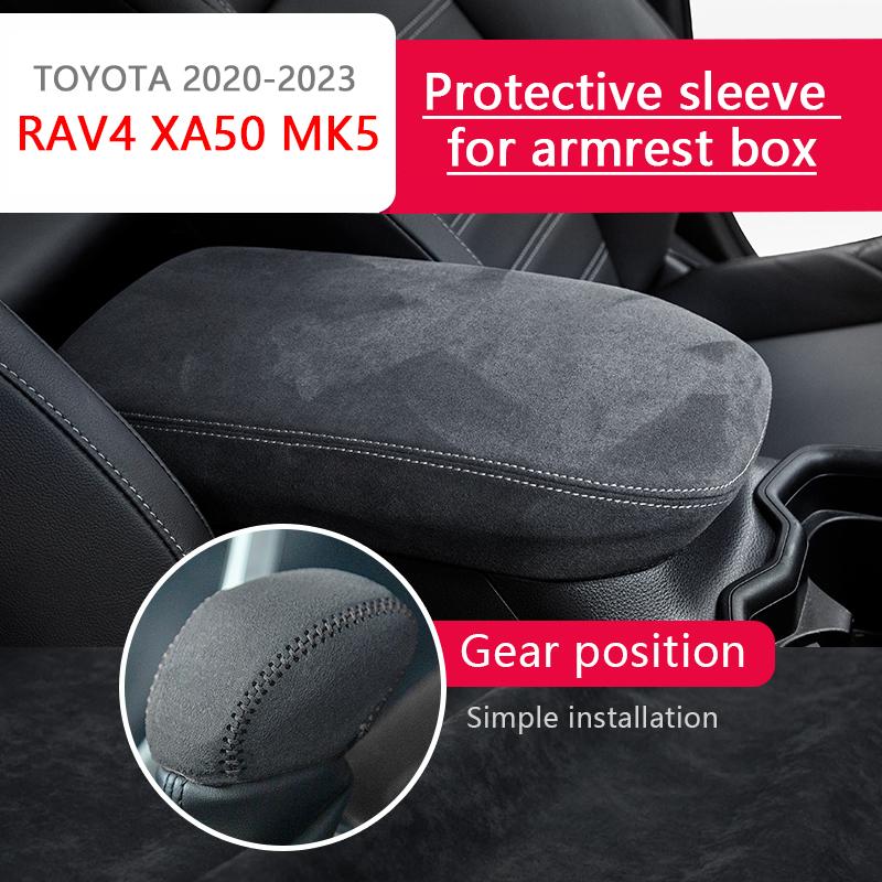 Для Toyota RAV4 XA50 2020 2021 2022 2023 замшевый кожаный подлокотник автомобиля, накладка на центральную консоль, защита автосиденья
Для Toyota RAV4 XA50 2020 2021 2022 2023 замшевый кожаный подлокотник автомобиля, накладка на центральную консоль, защита автосиденья