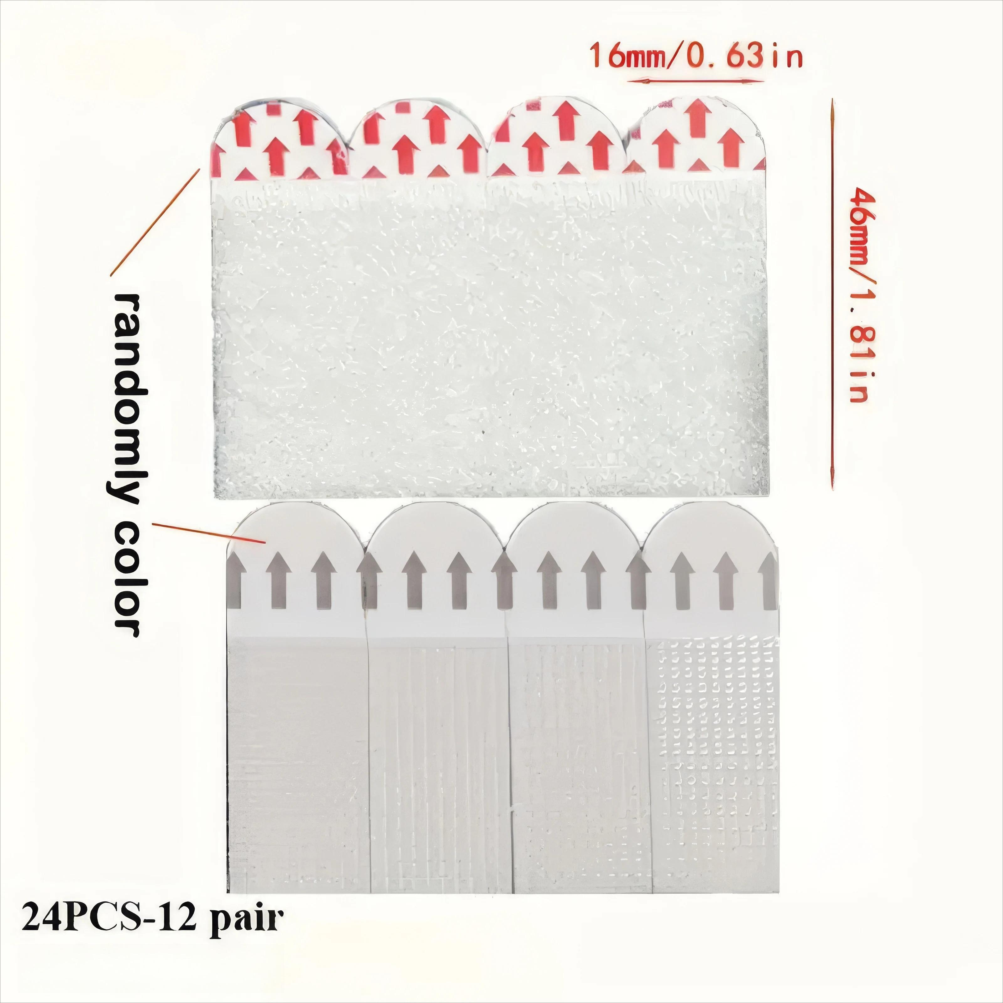 12 Pairs of White Hooks Without Punching, Double-sided Detachable Design, No Marks, Suitable for Photos and Photo Frames One Size
12 Pairs of White Hooks Without Punching, Double-sided Detachable Design, No Marks, Suitable for Photos and Photo Frames One Size