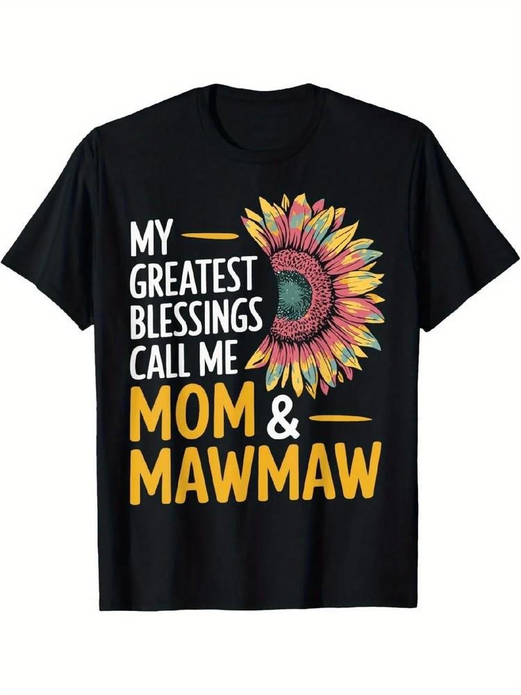 Sunflower Art T-Shirt, My Greatest Blessings Call Me Mom and Mawmaw 2XL
Sunflower Art T-Shirt, My Greatest Blessings Call Me Mom and Mawmaw 2XL