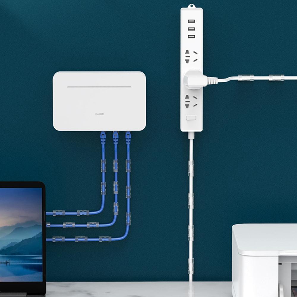 CABLECREATION CT1003 50Pcs Small Size Punch-free Wire Fixing Clip Network Cable Clamp Self-adhesive Desktop Wall Mount Organizer
CABLECREATION CT1003 50Pcs Small Size Punch-free Wire Fixing Clip Network Cable Clamp Self-adhesive Desktop Wall Mount Organizer