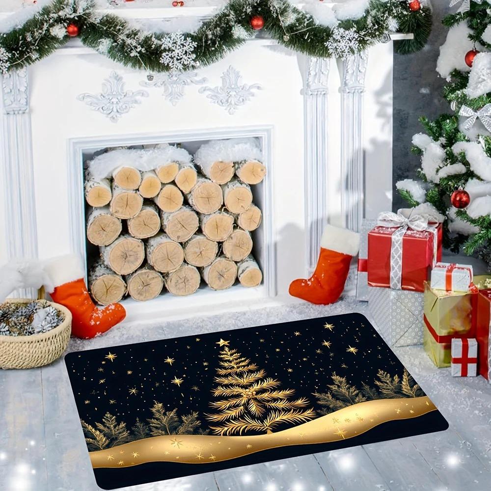 1pc Merry Christmas Candy Cane Welcome Mat - Indoor & Outdoor Winter Door Mat for Front & Rear Entry 40x60cm
1pc Merry Christmas Candy Cane Welcome Mat - Indoor & Outdoor Winter Door Mat for Front & Rear Entry 40x60cm